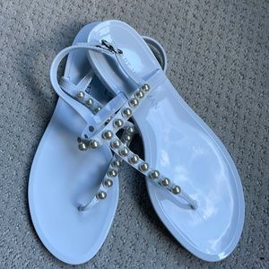 Stuart Weitzman Jelly Sandals size 10 - never worn